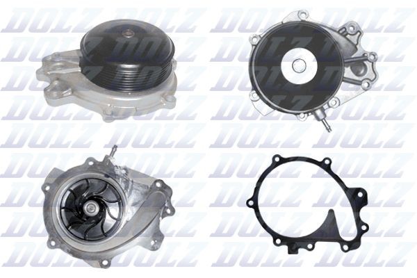 DOLZ Water pump M256 Mercedes HECKFLOSSE DOLZ water pump M256