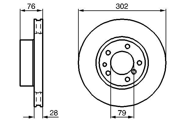 BOSCH Piduriketas 0 986 478 317 BOSCH 0 986 478 317 Pidurikettad BMW E32 odava hinnaga