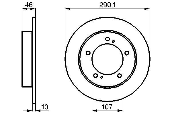BOSCH Bremseskive 0 986 478 377 BOSCH 0 986 478 377 Bremseskiver SUZUKI SJ 413 Åpen terrengbil (OS) til en fordelagtig pris