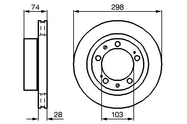 BOSCH Piduriketas 0 986 478 418 BOSCH 0 986 478 418 Piduriketas PORSCHE 944 Cabrio 2.5 Turbo 250 hj 1991