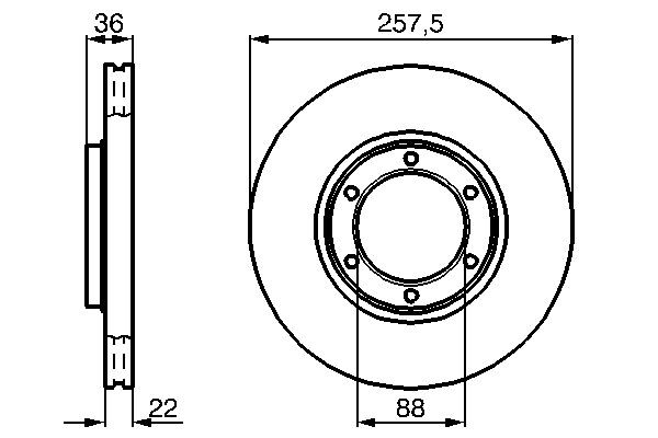 BOSCH Piduriketas 0 986 478 596 BOSCH 0 986 478 596 Piduriketas OPEL Campo (TF0, TF1) 3.1 TD 4x4 (TFS69) 109 hj 1993