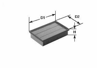 CLEAN FILTER Luftfilter MA3179 MA3179 CLEAN FILTER KIA Luftfilter