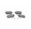 BOSCH | Jogo de pastilhas para travão de disco 0 986 494 233 para HONDA Accord VIII Sedan (CU) baratas online