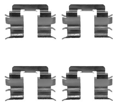 MINTEX Monteringssats, bromsbelägg MBA1272 MINTEX MBA1272 Monteringssats, bromsbelägg Nissan K11 original