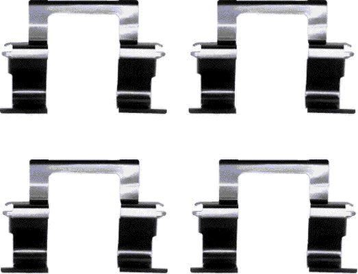 MINTEX Monteringssats, bromsbelägg MBA1274 ISUZU monteringssats, bromsbelägg MINTEX MBA1274