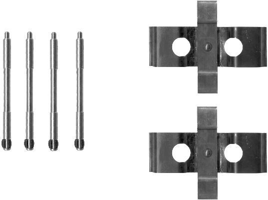 MINTEX Accessoireset, schijfremblok MBA1296 Accessoireset, schijfremblok ALFA ROMEO MINTEX MBA1296