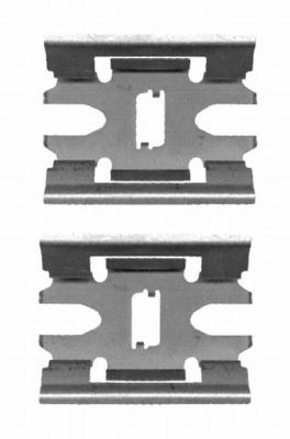 MINTEX Lisakomplekt, ketaspiduriklotsid MBA1663 MBA1663 Lisakomplekt, ketaspidurikate MINTEX MERCEDES-BENZ VITO