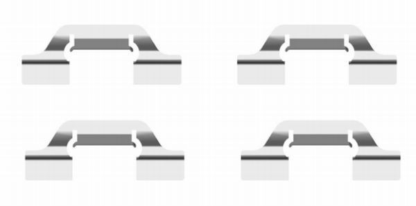 MINTEX Accessoireset, schijfremblok MBA1685 Accessoireset, schijfremblok MINTEX SKODA MBA1685