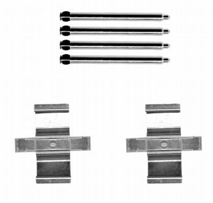 MINTEX Accessory Kit, disc brake pads MBA1765 MBA1765 MINTEX brake pad fitting kit for MERCEDES-BENZ B-Class