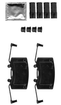 MINTEX Tilbehørssett, bremsecaliper MBA1787 Styrebolt bremsecaliper MINTEX BMW MBA1787