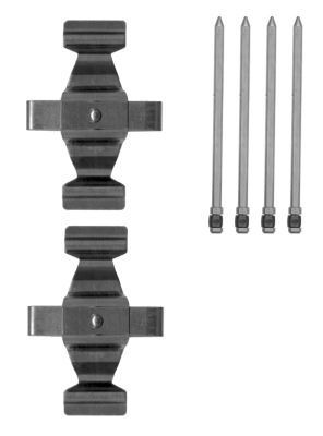 MINTEX Kit d'accessoires, plaquette de frein à disque MBA1829 MBA1829 Kit d'accessoires, plaquette de frein à disque MERCEDES-BENZ VITO MINTEX