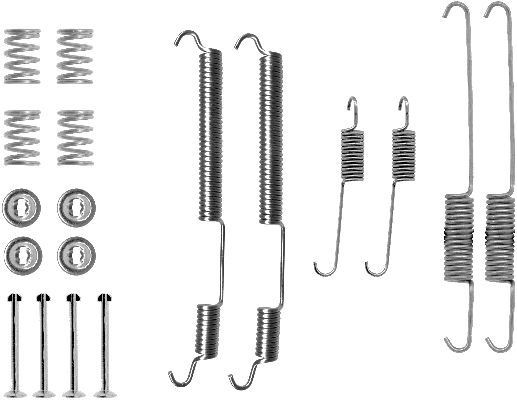 MINTEX Kit d'accessoires, mâchoire de frein MBA755 Opel ASTRA Kit d'accessoires mâchoires de frein MINTEX MBA755