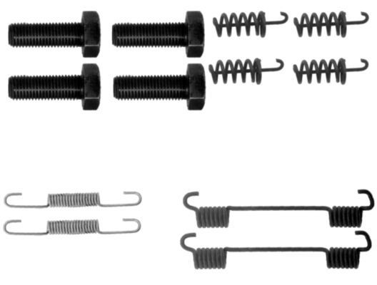 MINTEX Toebehoren, parkeerremschoen MBA865 Toebehoren remschoen MERCEDES-BENZ MINTEX MBA865