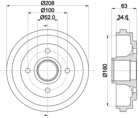 MINTEX Jarrurumpu MBD199 MBD199 MINTEX Jarrurumpu NISSAN ALMERA