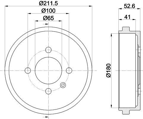 MINTEX Tamburo freno MBD301 MBD301 Tamburo freno MINTEX Volkswagen AMAROK costo