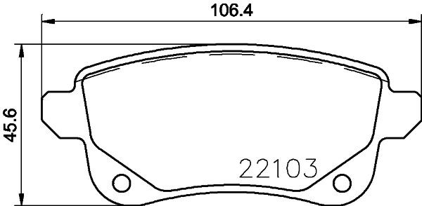 MINTEX Bremseklodser MDB3765 MINTEX Sports bremseklodser MITSUBISHI MDB3765