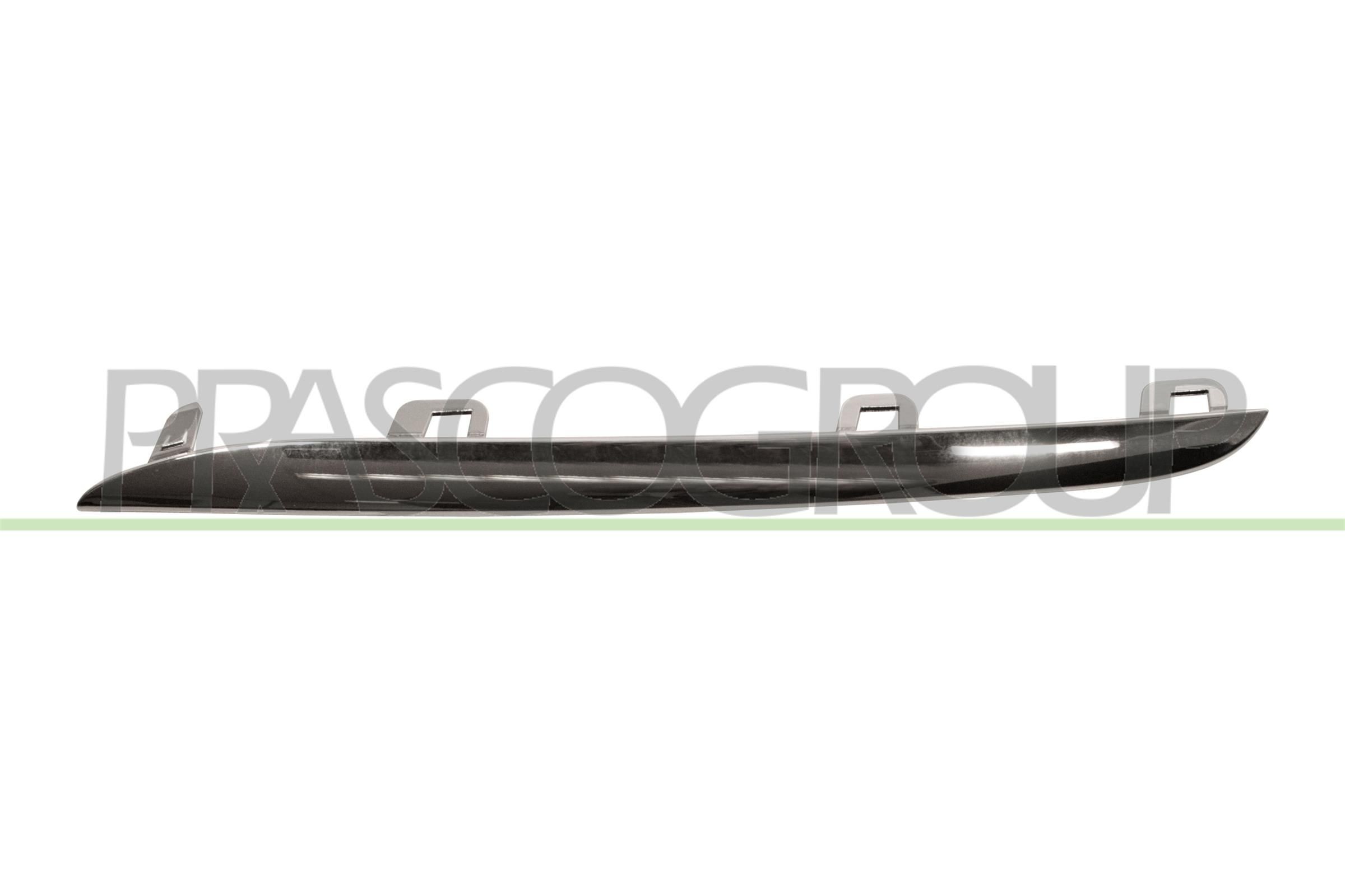 PRASCO Prydnads- / Skyddslist, kylargaller ME4422202 Byta Stötfångarlist Mercedes S205 kostnad PRASCO ME4422202