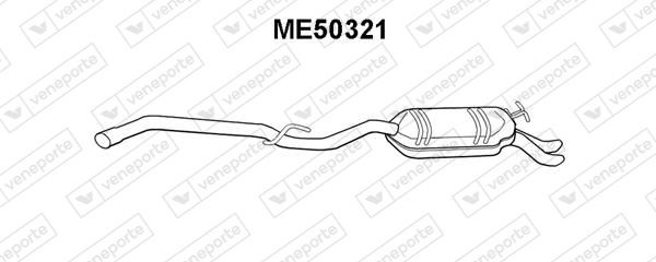 VENEPORTE Takaäänenvaimentaja ME50321 ME50321 VENEPORTE Takaäänenvaimennin MERCEDES-BENZ 190