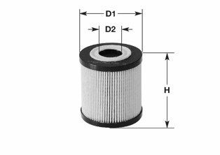 CLEAN FILTER Oljefilter ML 075/A ML 075/A CLEAN FILTER motoroljefilter Mercedes HECKFLOSSE