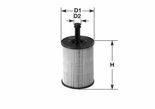 CLEAN FILTER Oljefilter ML1704 JEEP oljefilter CLEAN FILTER ML1704