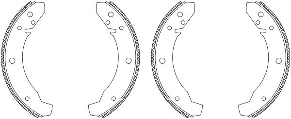 MINTEX Jogo de maxilas de travão MSK281 MSK281 MINTEX Jogo de maxilas de travão Volkswagen baratos