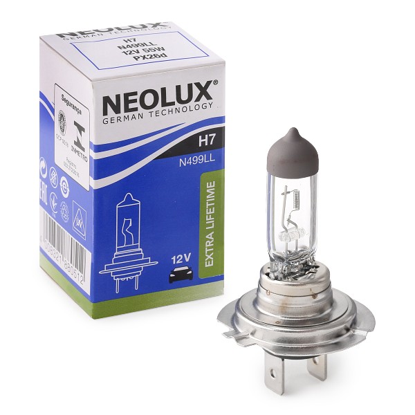 NEOLUX® Glödlampa, fjärrstrålkastare N499LL NEOLUX® N499LL Dimljuslampa HYUNDAI ACCENT original