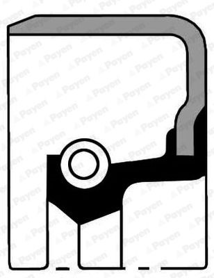 PAYEN Keerring, versnelling NA5468 NA5468 Versnellingsbak pakkingset PAYEN MERCEDES-BENZ SL