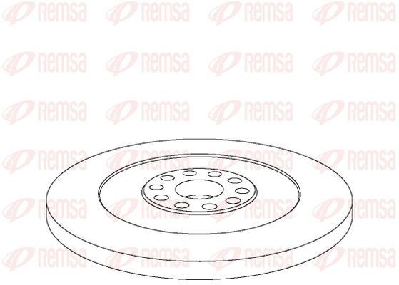 KAWE Bremseskive NCA1032.10 NCA1032.10 Bremseskiver MERCEDES-BENZ SPRINTER KAWE
