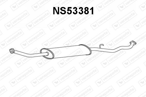 VENEPORTE Πρώτο σιλανσιέ NS53381 VENEPORTE Πρώτο σιλανσιέ NISSAN NS53381