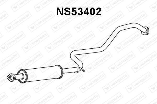 VENEPORTE Πρώτο σιλανσιέ NS53402 Πρώτο σιλανσιέ NISSAN VENEPORTE NS53402