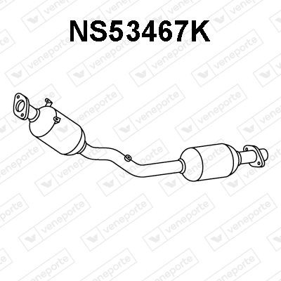 VENEPORTE Catalisador NS53467K NS53467K Catalisador VENEPORTE NISSAN JUKE