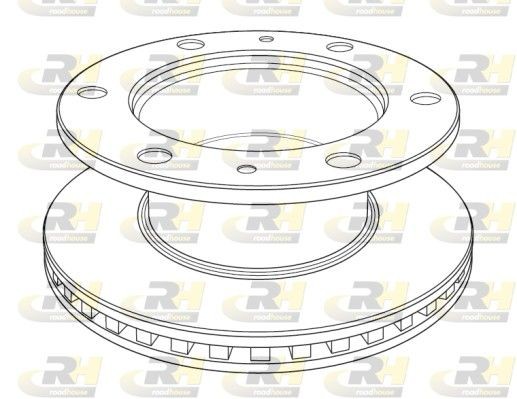 ROADHOUSE Bremseskive NSX1220.20 Bremseskiver ROADHOUSE Smart CITY-COUPE NSX1220.20
