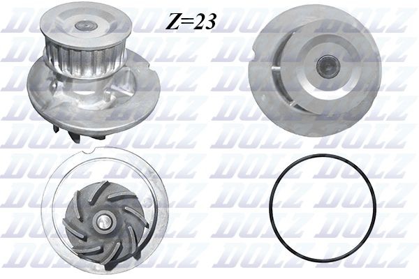 Water pump DOLZ O270 DOLZ O270 Chevy LACETTI 2005 Water pumps price