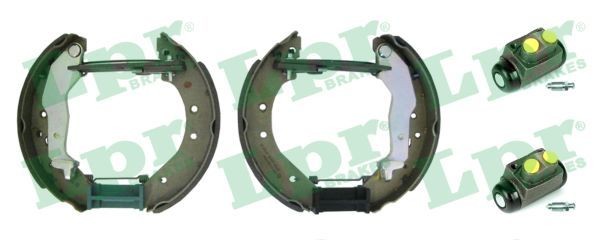 LPR Bremžu komplekts, Trumuļu bremzes OEK397 LPR OEK397 Bremžu komplekts, Trumuļu bremzes HONDA CR-V I (RD) 2.0 16V 4WD (RD1, RD3) 128 ZS 1995