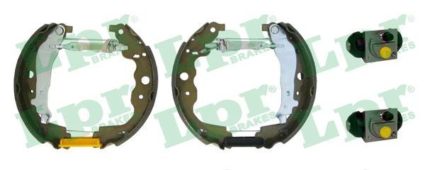 LPR Remmenset, trommelrem OEK702 OEK702 EASY KIT Trommelrem MERCEDES-BENZ HECKFLOSSE LPR