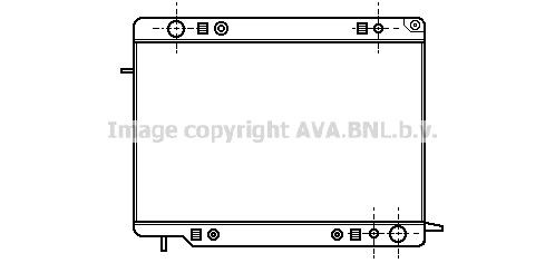 PRASCO Radiatore motore OL2151 PRASCO OL2151 Radiatore acqua Opel Omega A Caravan originali prezzo