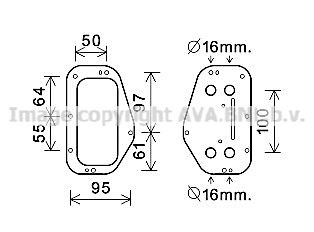 PRASCO Radiatore olio motore OL3684 OL3684 costo Radiatore olio HONDA STREAM PRASCO