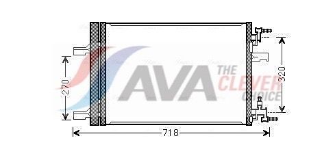 AVA COOLING SYSTEMS Συμπυκνωτής, σύστ. κλιματισμού OLA5500D OLA5500D Συμπυκνωτής AVA COOLING SYSTEMS CHEVROLET CAPTIVA