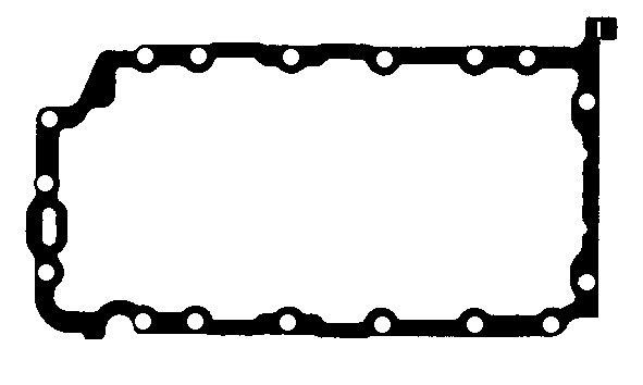 BGA Oil sump gasket OP0303 OP0303 BGA oil sump gasket for NISSAN QASHQAI