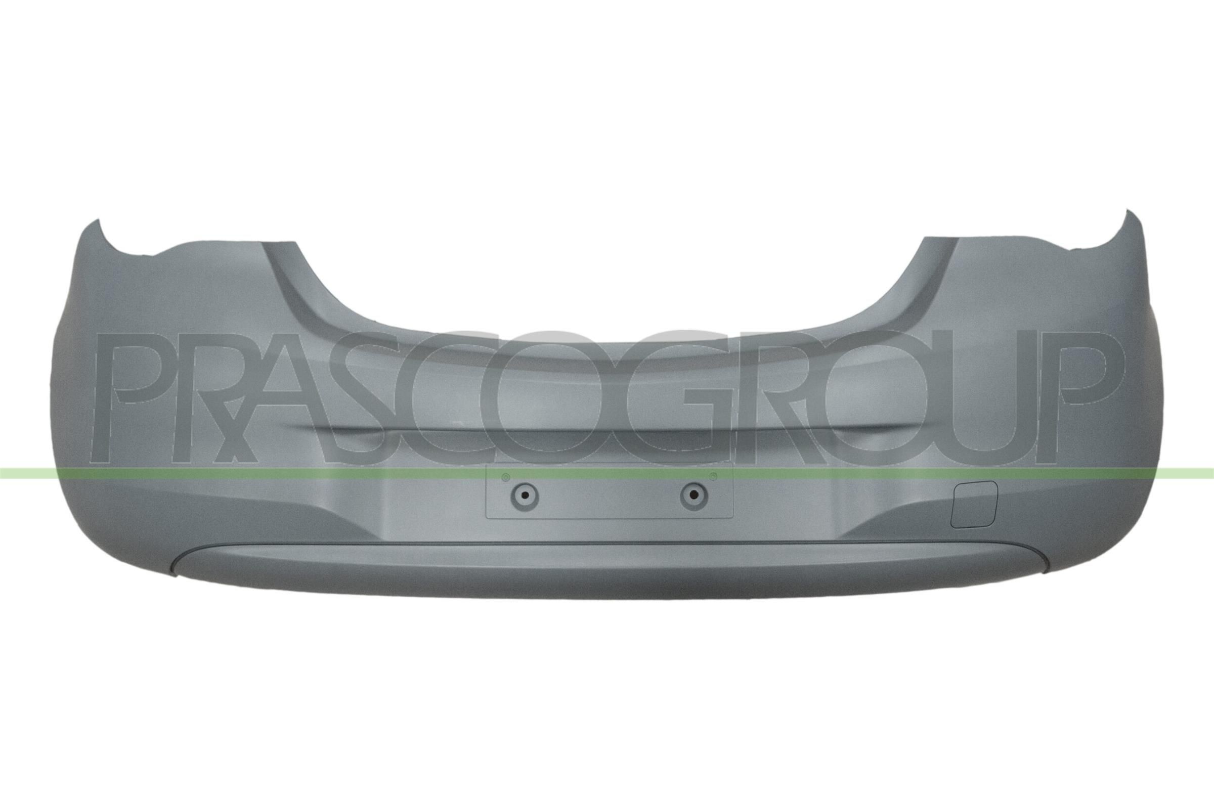 PRASCO Rear bumper OP0361051 PRASCO OP0361051 Rear bumper VAUXHALL Corsavan Mk3 (D) (S07) 1.2 69 hp 2019