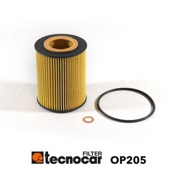 TECNOCAR Oliefilter OP205 BMW 7-serie Oliefilter TECNOCAR OP205