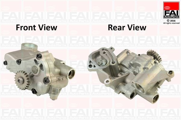 Öljypumppu FAI AutoParts OP334 AUDI Q3 2014 Moottori öljypumppu FAI AutoParts OP334