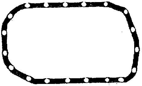 BGA Tesnenie olejovej vane OP3382 BGA OP3382 Sada tesnení olejovej vane Ferrari 550 / 575M Maranello originálne