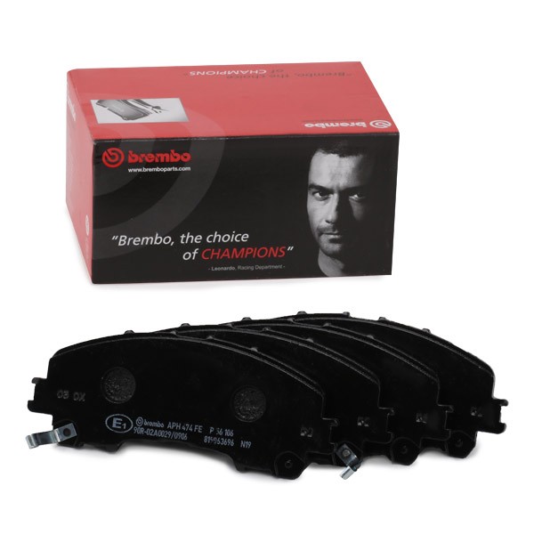 BREMBO Kit pastiglie freni P 56 106 BREMBO P 56 106 Kit pastiglie freni NISSAN X-Trail (T32) 1.7 dCi 150 CV 2019