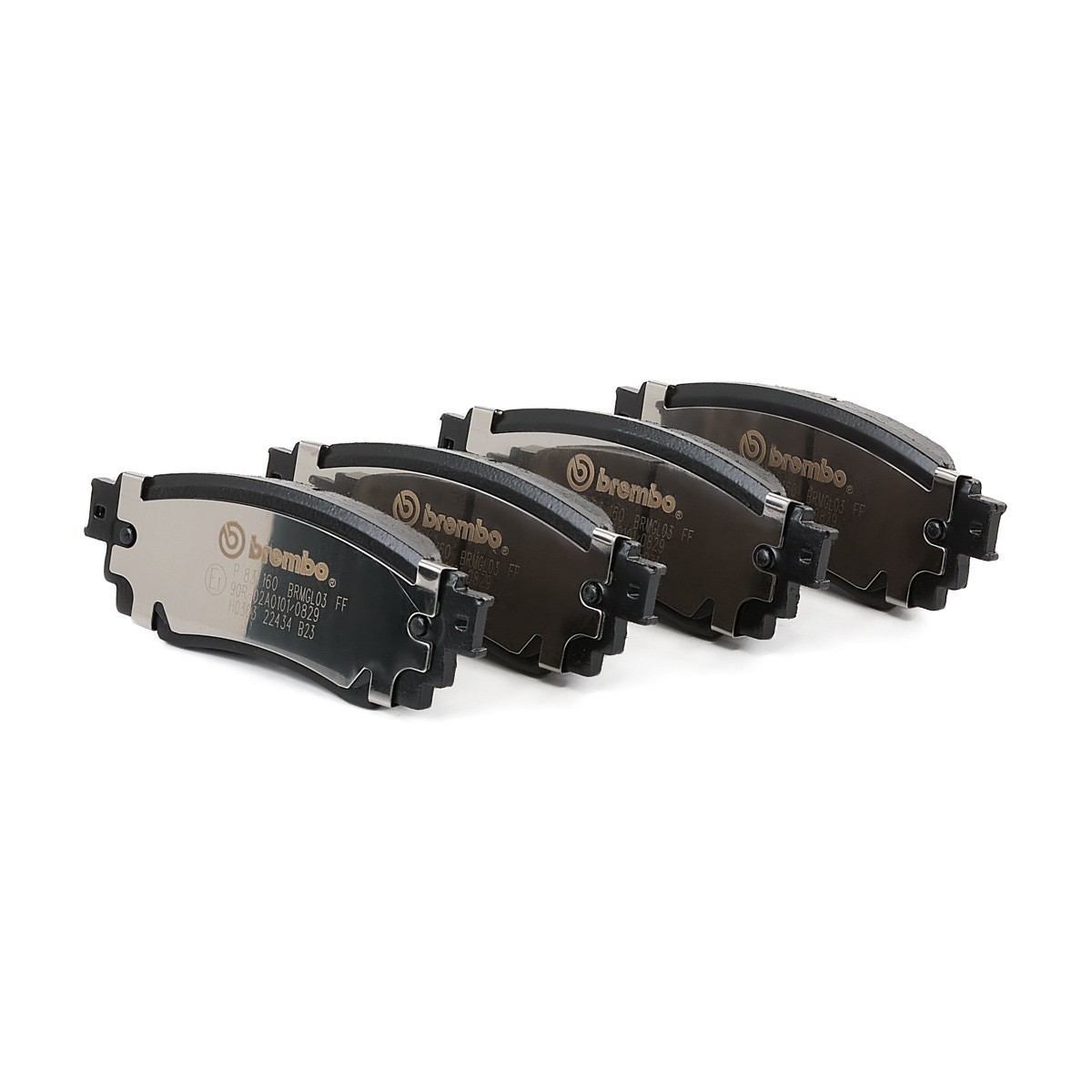 Plaquettes de frein BREMBO P 83 160 BREMBO Prime P 83 160 Plaquettes de frein TOYOTA C-HR 2024