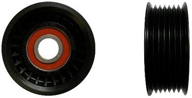 Rolo tensor, correia trapezoidal estriada DENCKERMANN P200021 DENCKERMANN P200021 Polia tensora correia Volkswagen TOUAREG 2004
