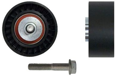 DENCKERMANN Deflection / Guide Pulley, v-ribbed belt P314014 DENCKERMANN P314014 Lancia Thesis 841 deflection guide pulley v ribbed belt replacement