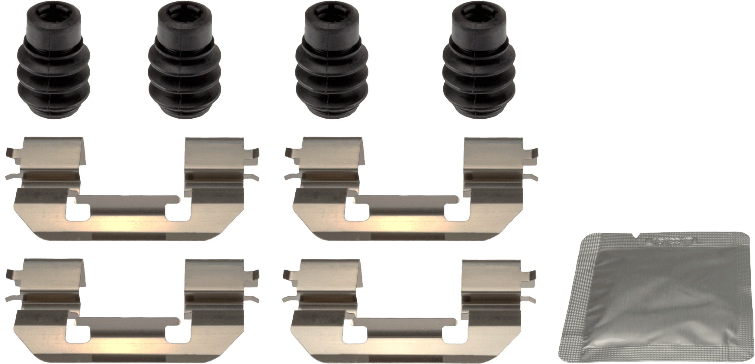 TRW Kit de acessórios, pastilhas de travão PFK765 Kit de acessórios, pastilhas de travão TRW Fiat SCUDO PFK765