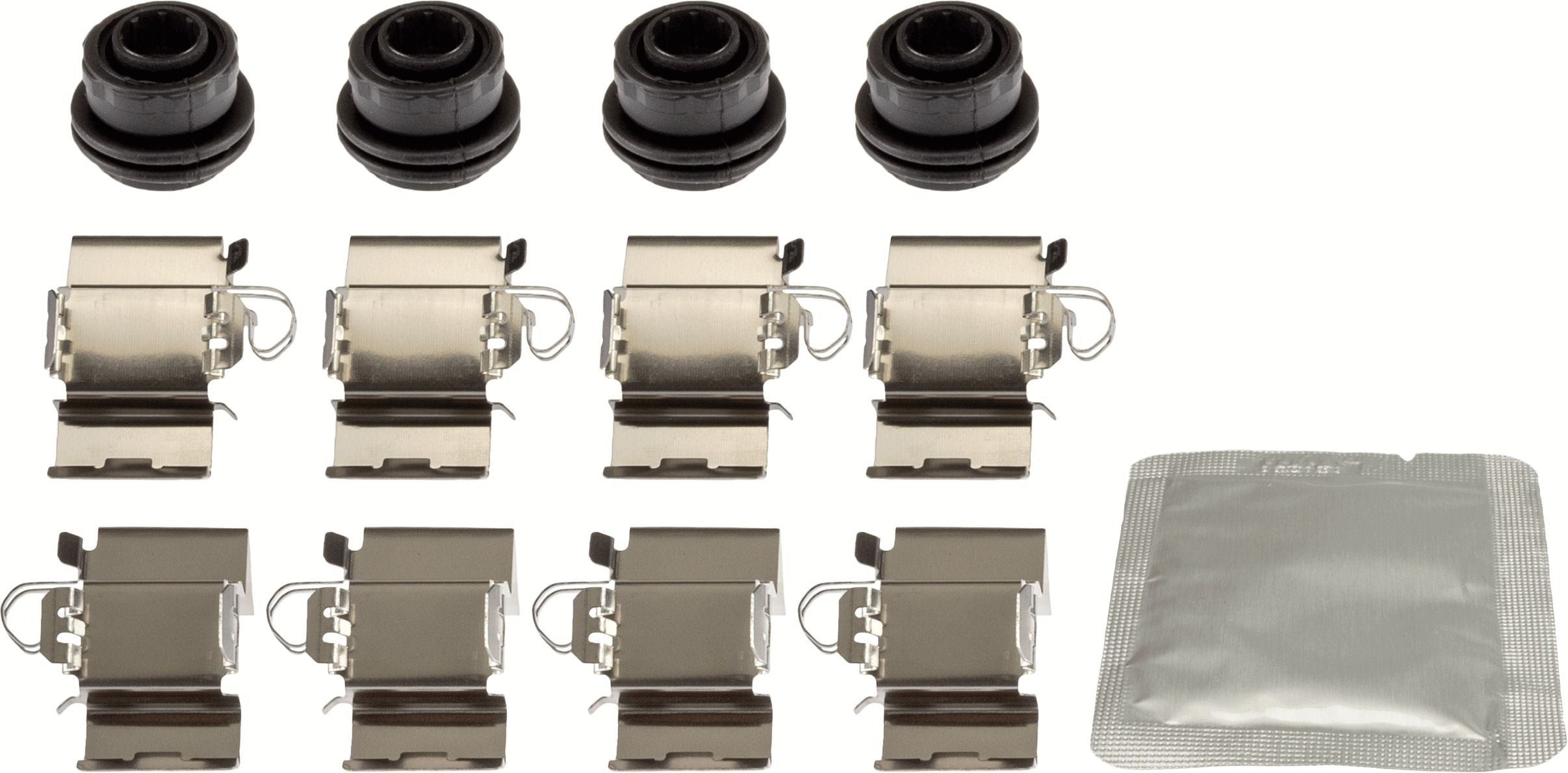 TRW Kit d'accessoires, plaquette de frein à disque PFK769 PFK769 Kit d'accessoires, plaquette de frein à disque JEEP WRANGLER TRW