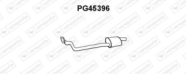 VENEPORTE Främre ljuddämpare PG45396 CITROЁN främre ljuddämpare VENEPORTE PG45396